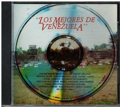 Cd - Los Mejores De Venezuela / Varios Artistas - Original