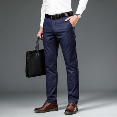 Pantalones De Vestir Elegantes E Informales Para Hombre, Pan