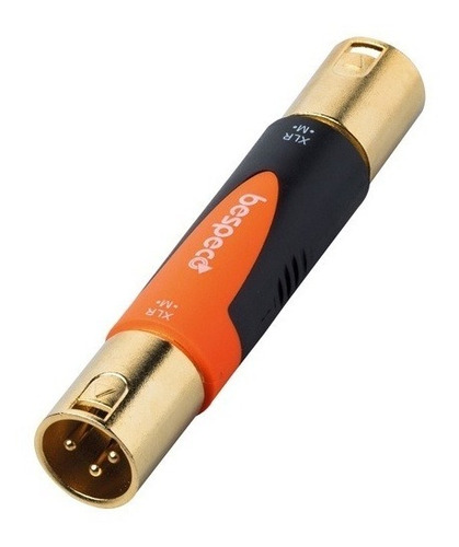 Adaptador Ficha Xlr Macho A Xlr Macho Bespeco Slad520