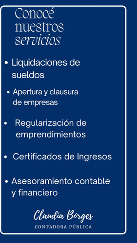 Contadora Pública, Certificado De Ingresos, Empresas