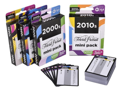 Minipaquetes Del Juego Trivial Pursuit, Paquete MĂșltiple, Di