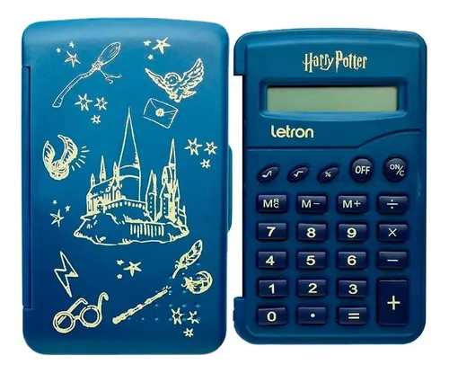 Calculadora 8 Dígitos Flip Estampa Harry Potter Office