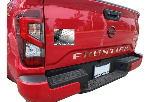 Letras Logotipo Nissan Frontier  2021 - 2024 Tapa Batea