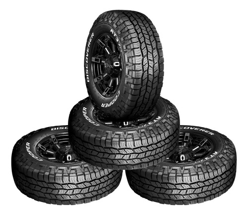 4- Llantas Discoverer At3 Xlt Cooper 37x12.50r17lt R124