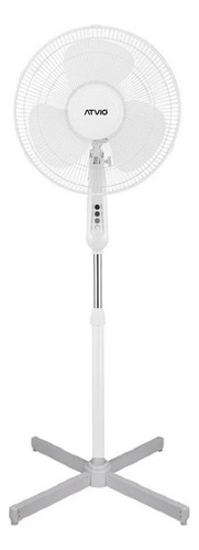 Ventilador De Piso 16 Pulgadas Slim Ajustable Color de la estructura Blanco