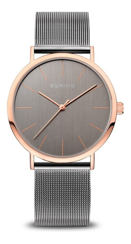 Reloj Bering Ladies Polished Silver Rose Gold 13436-369