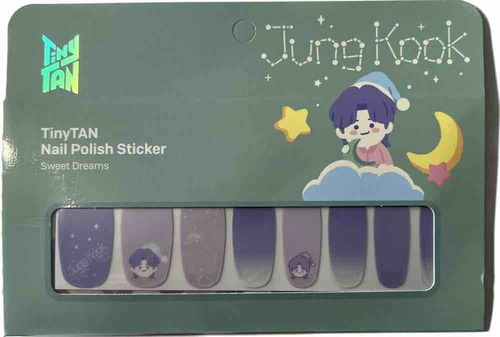 Bts - Tinytan Nail Polish Stickers Sweet Dreams Original