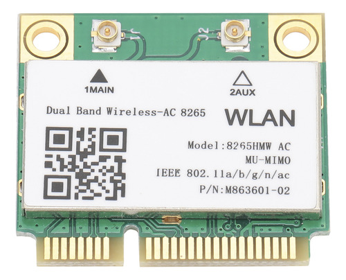 Tarjeta De Red Inalámbrica 2.4g/5ghz Mini Pcie Wifi