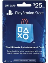 Comprar Tarjeta Psn 25 Usd Original Consolas Ps4\u002F3 Envio En Minutos