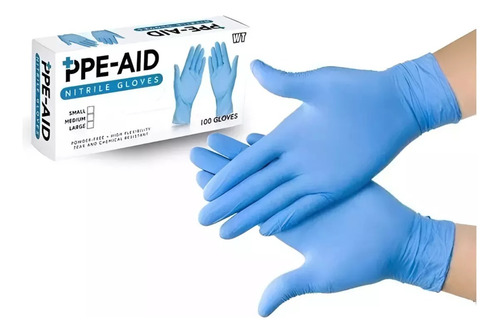 100pz Guantes De Nitrilo Destsafe | Super | Sin Latex-polvo