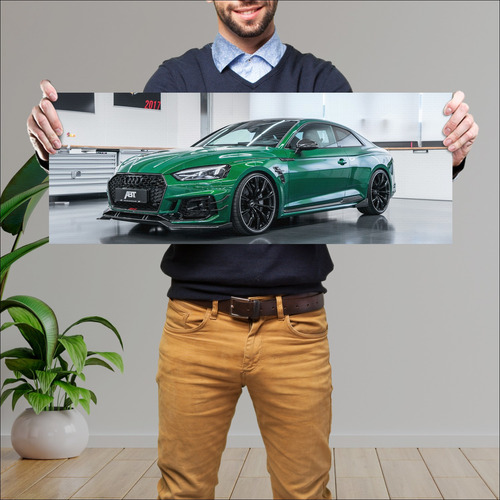 Cuadro 30x80cm Auto 2018 Abt Rs 5 R Coupe 112223 352