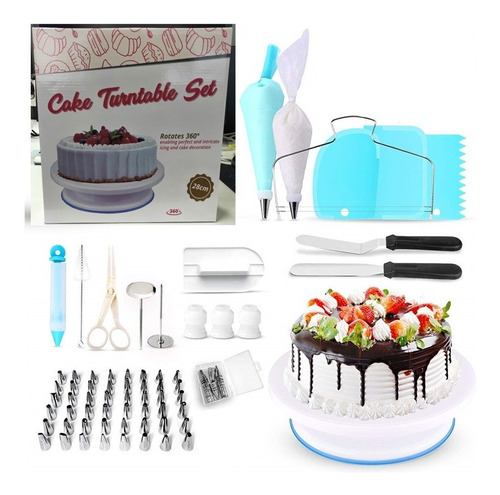 Kit De Pastelería Decoración Completa 137pz Ponqués Pasteles