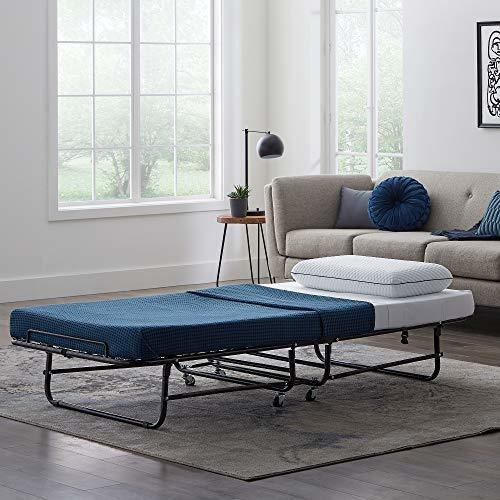 Cama Plegable Para Huéspedes Lucid Con Colchón De Espuma Vi