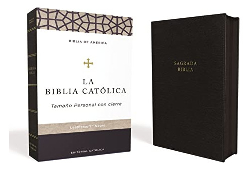 Libro : Biblia Catolica, Tamaño Personal, Leathersoft,...