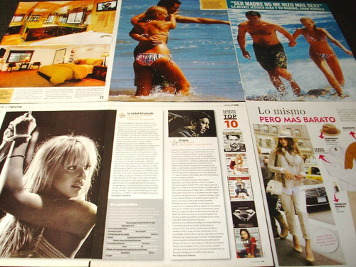 (ab080) Jessica Alba * Recortes Revistas Clippings (Usado)