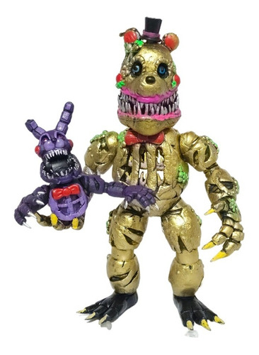 Figura Twisted Five Nights At Freddy's Freddy Golden