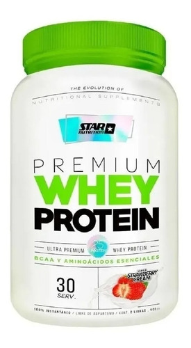 Proteina Premium Whey Star Nutrition 2 Lb Pote En Polvo