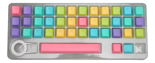 Conjunto de teclas de sombra degradada para teclado mecánico