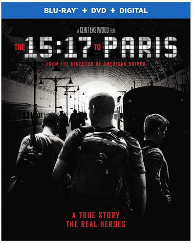 Blu-ray + Dvd The 15:17 To Paris / 1517 Tren A Paris