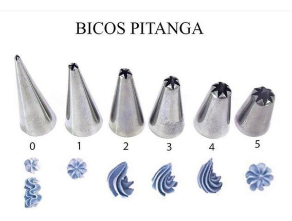 Kit Bico Pitanga 2d - 6 Peças + Brinde | Mercado Livre