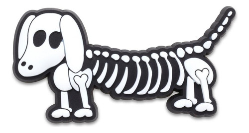 Jibbitz Halloween Cachorro Esqueleto Unico - Tamanho Un