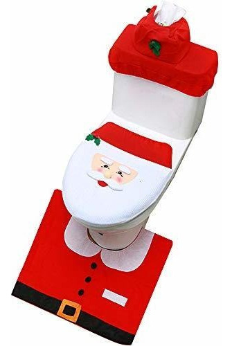 Decoraciones Navideñas Para Fundas De Asiento De Inodoro