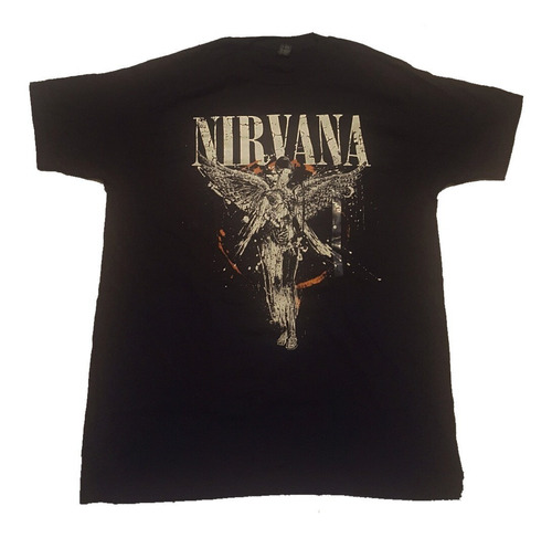 Remeras Nirvana Talles S, Xl Oficiales Importadas Nueva!