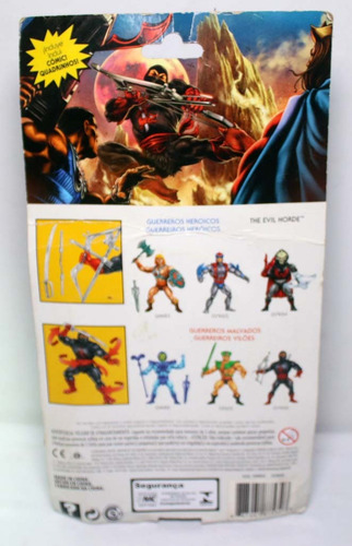 Ninjor He-man Boneco Origins Lacrado De Volta