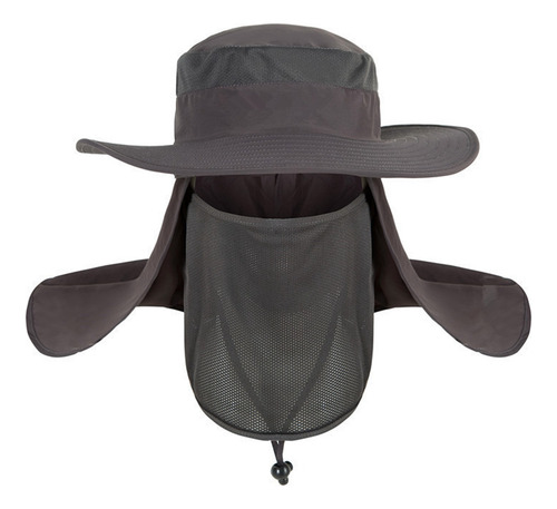 Sombrero De Pesca El Sol Con Cara Y Cuello Protección Unisex