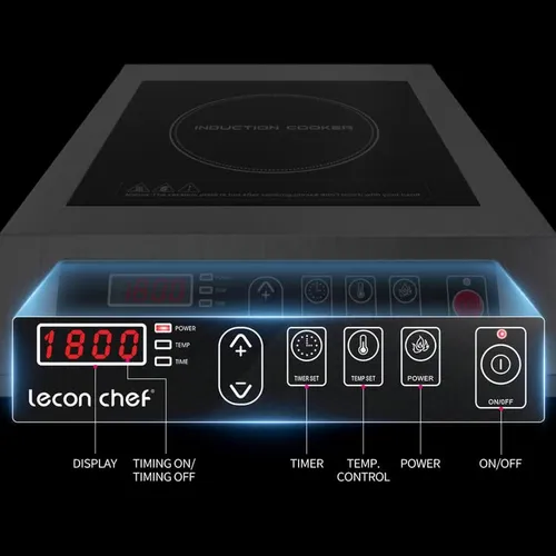 Leconchef - Cocina De Induccion De Acero Inoxidable De Grado