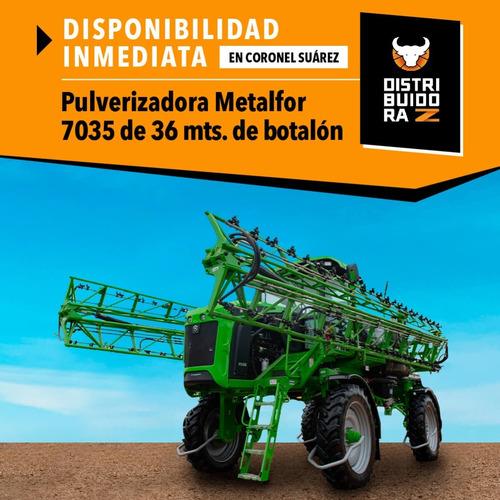 Imagen 1 de 1 de Pulverizadora Metalfor 7035 Nueva Disponible En Cnel. Suárez