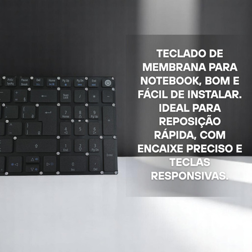 Teclado De Membrana Para Notebook Diversos Modelo Aspire
