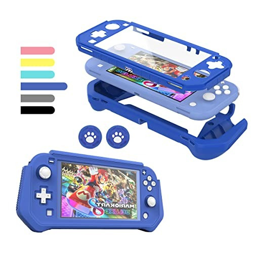 Funda Protectora Para Nintendo Switch Lite Azul Marino