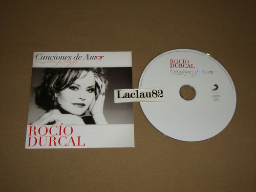 Rocio Durcal Canciones De Amor Love Songs 2012 Sony Cd