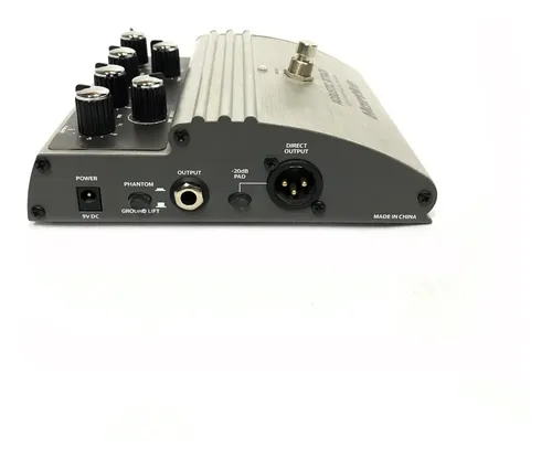 Pedal Hartke Agx Acoustic Attack Tone-shaper Pre Amp ! | MercadoLivre