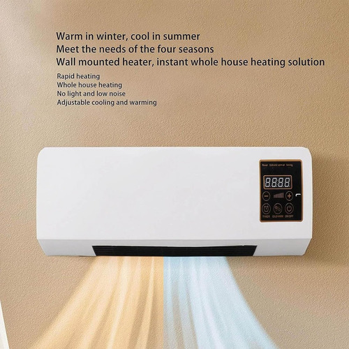 Aire Acondicionado Portatil Frio Calor 2 En 1 1800w Lau