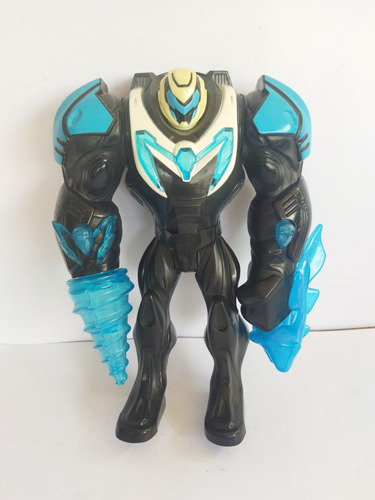 Max Steel Cytro Max Traje Taldro Puño Golpe Azul Negro 2013