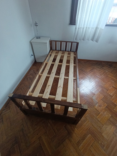 Cama Nido Doble De Pino Marrón Nido (Usado)