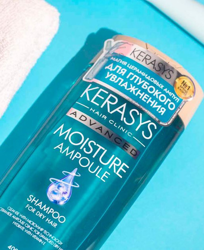 Kerasys Advance Moisture Shampoo Hidratante 400 Ml