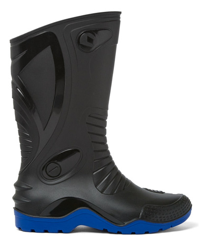 Botas Para Motociclismo Impermeables Agua Lluvias Pvc Dakar