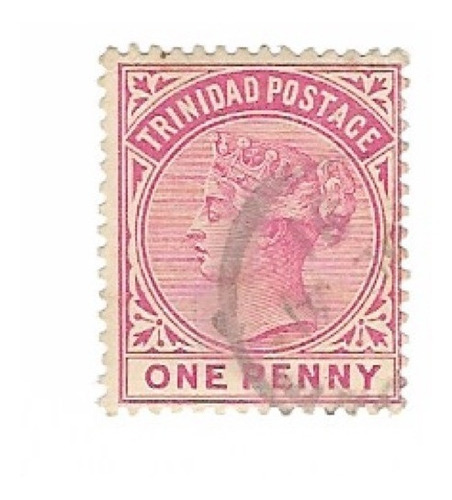 Lt1349. Estampilla De Trinidad, Colonia Británica, De 1883
