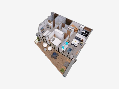 Imagen 1 de 6 de Departamento En Venta La Unidad