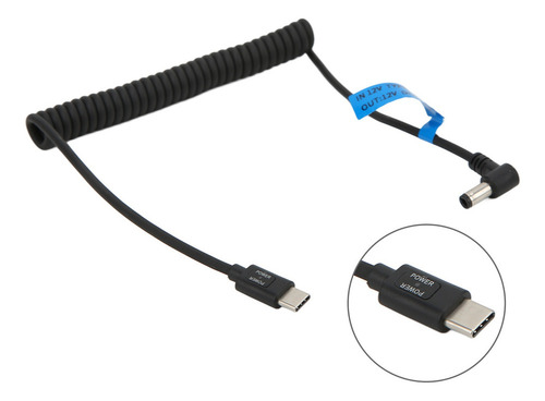 Plugue Dc 5,5x2,5 Mm Cabo De Carregamento Universal 12v Powe