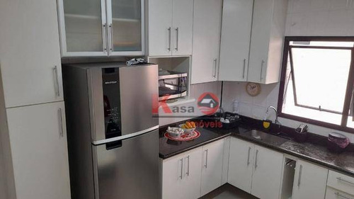 Apartamento Com 2 Dormitórios À Venda, 90 M² Por R$ 350.000,00 - Encruzilhada - Santos/sp - Ap10167