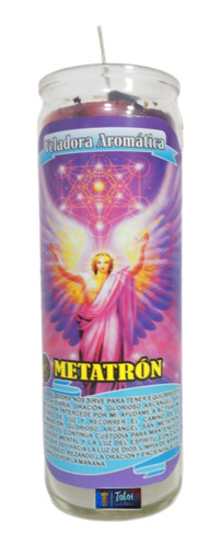 Veladoras Arcángel Metatrón Tatai Fortaleza Espiritual 1 Pza