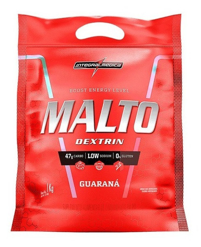 Malto Dextrina 1kg Integral Médica Carboidratos Maltodextrin Sabor Guaran