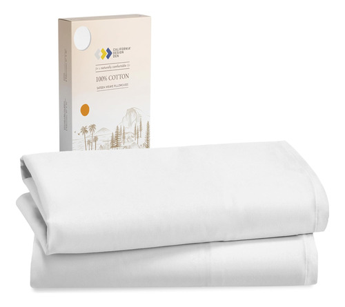 California Design Den Standard Queen Size Fundas De Almohada