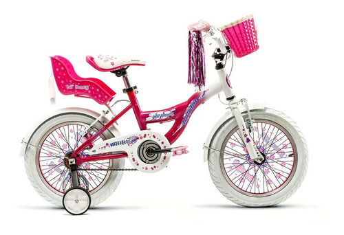 Bicicleta Infantil Raleigh Lilhon Rodado 16 Nena - Thuway