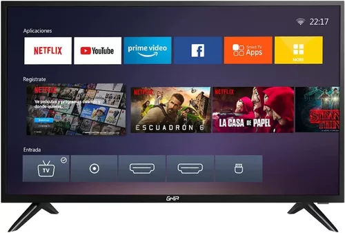 Smart TV 50'' pulgadas 4K WiFi GHIA - Muebles del Angel
