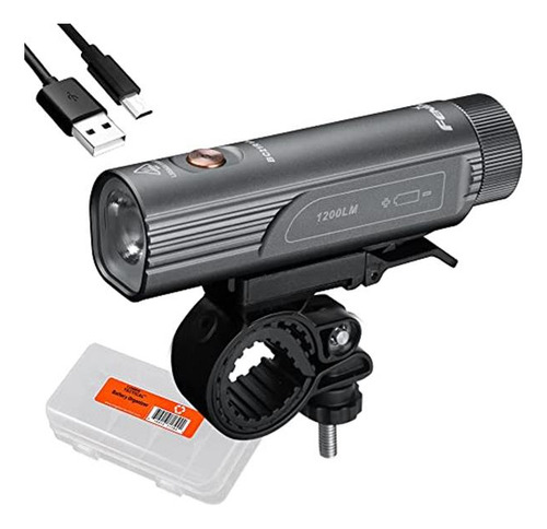 Fenix Bc21r V3.0 - Luz Para Bicicleta, 1200 Lúmenes, Recarga